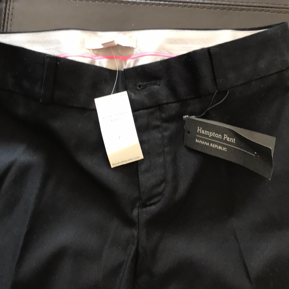 NWT Banana Republic Black Crop Pants